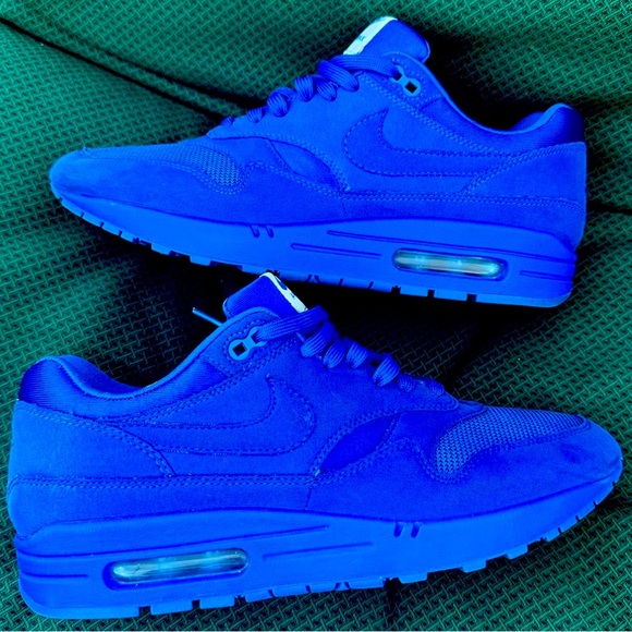 Nike Other - Nike Air Max 1 PRM ‘ Tonal royal blue’. Sz 9 mens